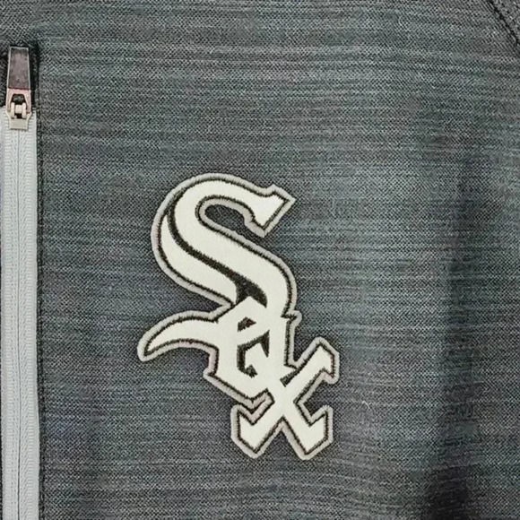 NWT White Sox Mock Neck‎ Pullover Sweatshirt Men's L - Picture 6 of 8